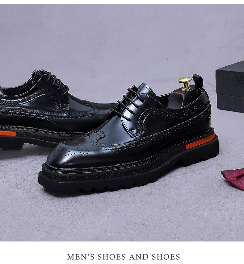 Men's Brogue Platform Oxford S - đánh giá và giá Oxford Shoes Brogue