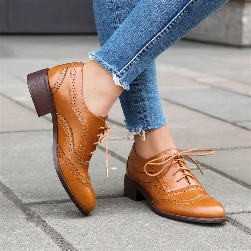 British Flats Women Oxfords Mi - đánh giá và giá Oxford Shoes Brogue