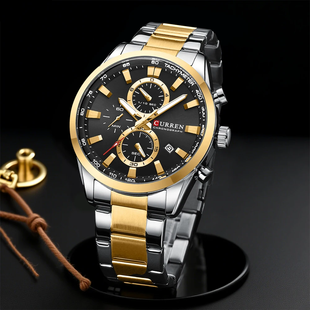 CURREN Casual Quartz Chrono Sp - đánh giá và giá Men'S Fashion Jewelry