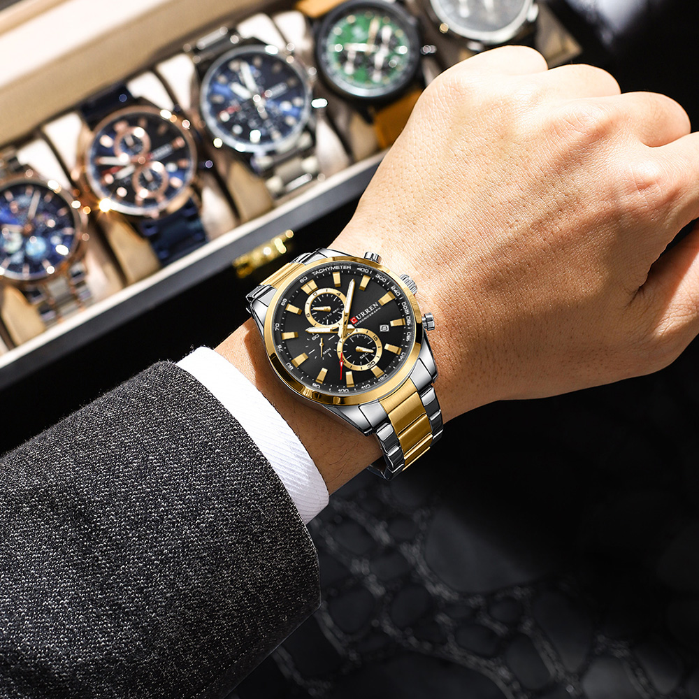 CURREN Casual Quartz Chrono Sp - đánh giá và giá Men'S Fashion Jewelry