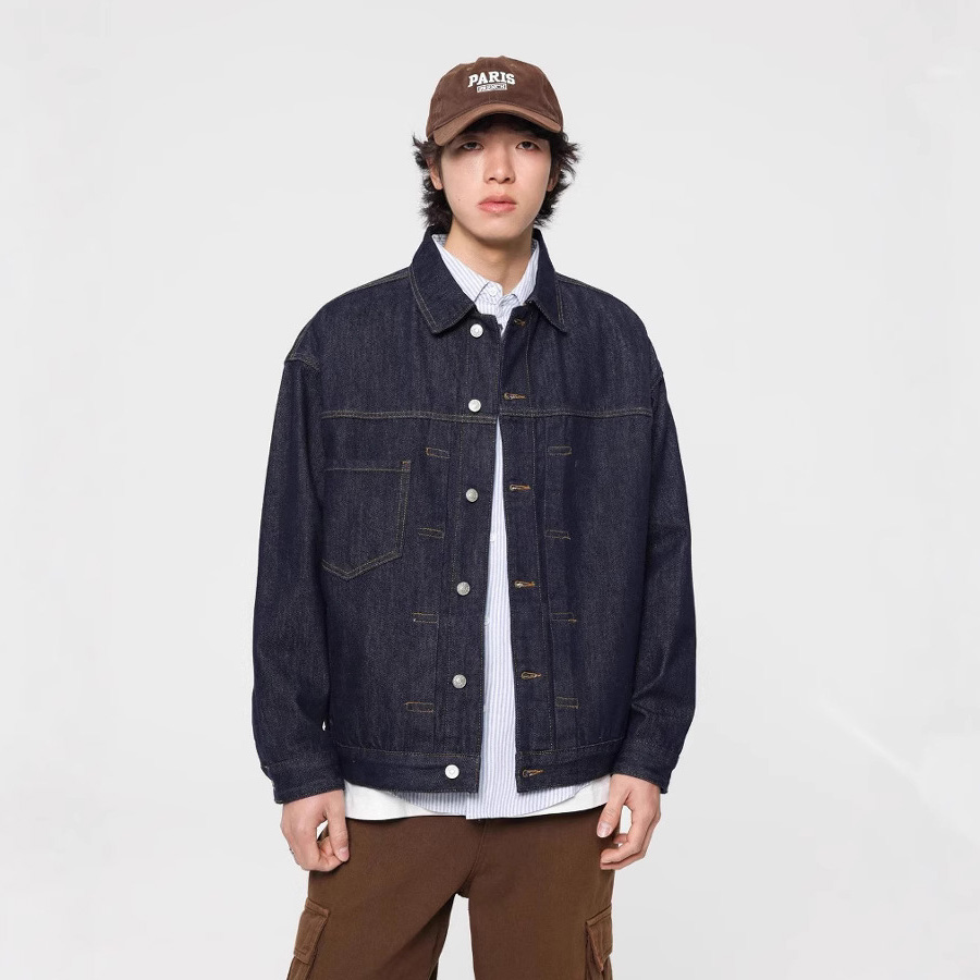 Original Color Denim Jacket Me - đánh giá và giá Harrington Jacket