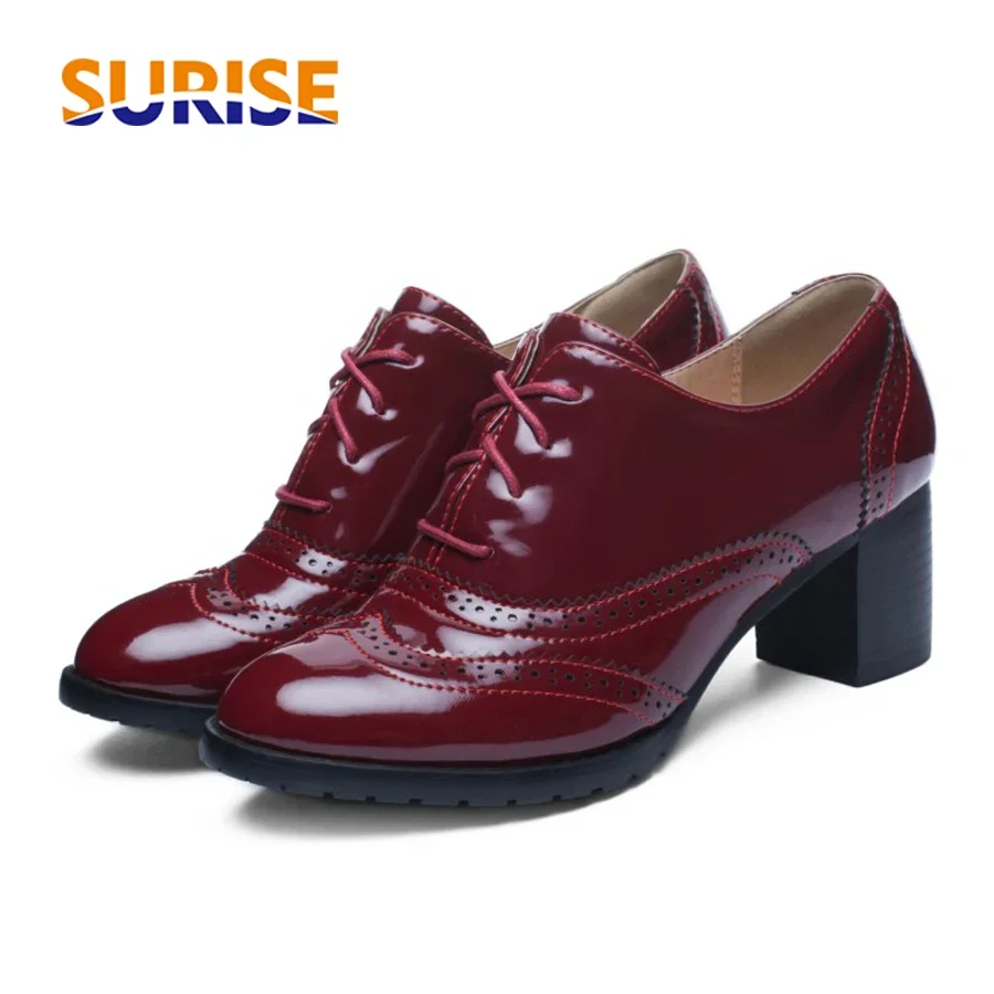 British Women's Oxfords Blue R - đánh giá và giá Oxford Shoes Brogue