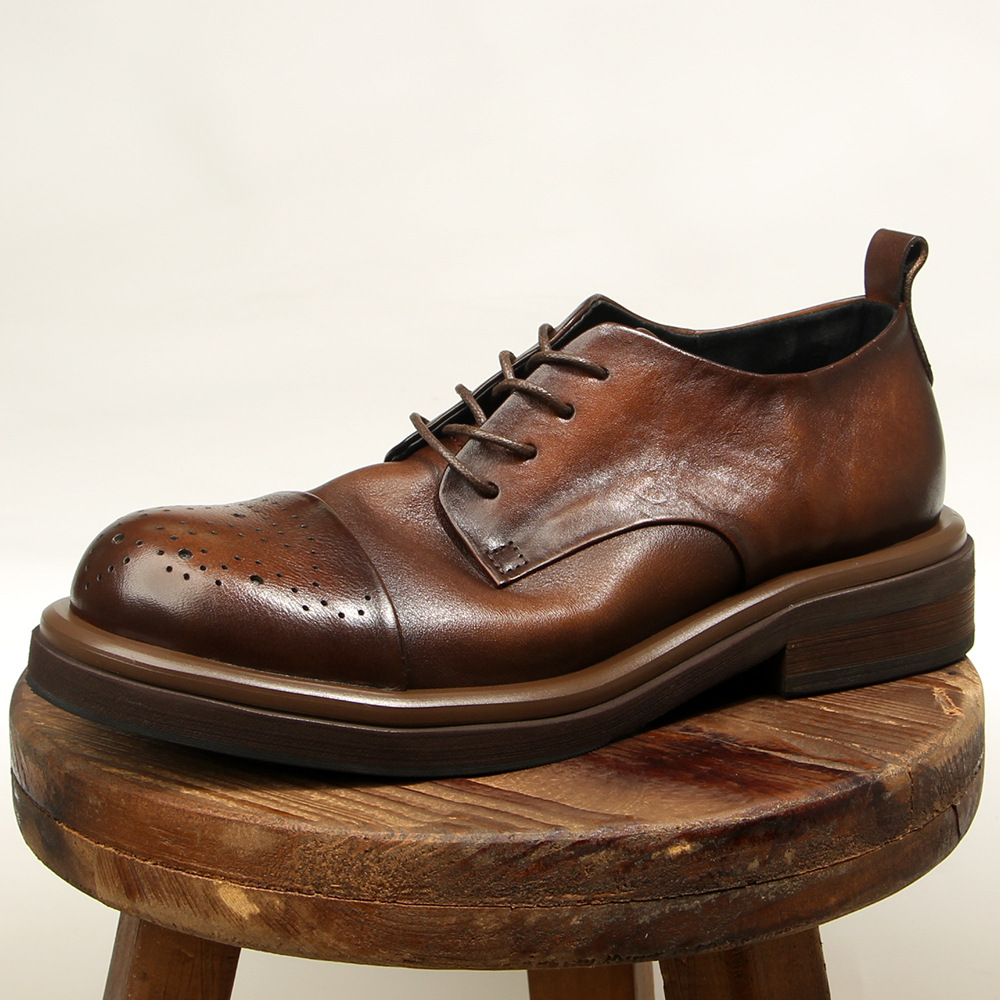 Top Quality Genuine Leather Me - đánh giá và giá Oxford Shoes Brogue