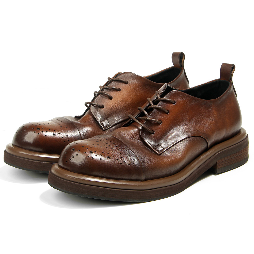 Top Quality Genuine Leather Me - đánh giá và giá Oxford Shoes Brogue