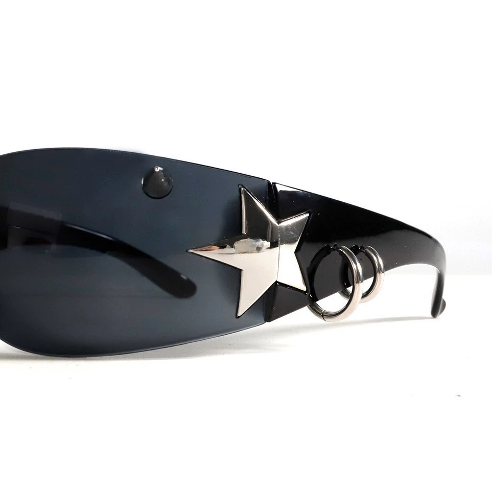 Rivet Punk Metal Star Frame Gl - đánh giá và giá Men'S Fashion Glasses