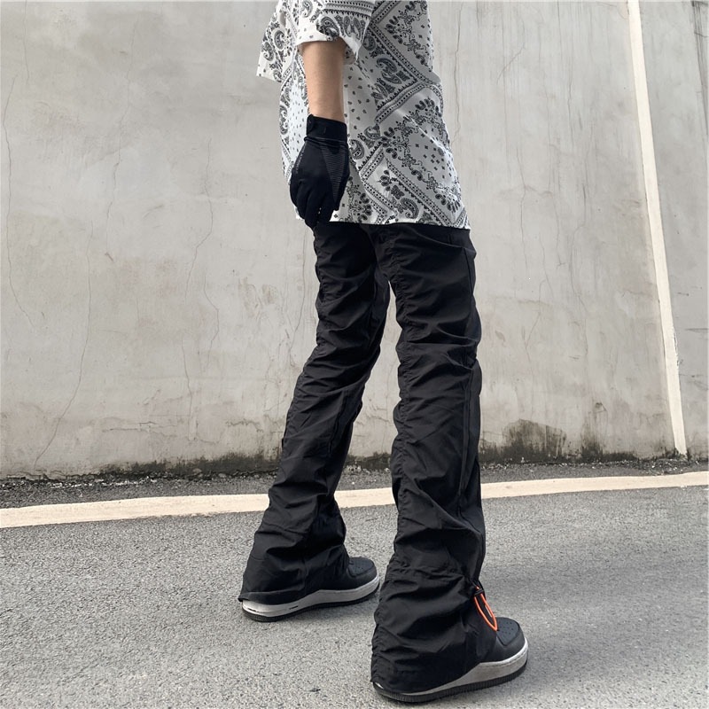 Unisex High Street Flared Trou - đánh giá và giá Men'S Fashion Trousers