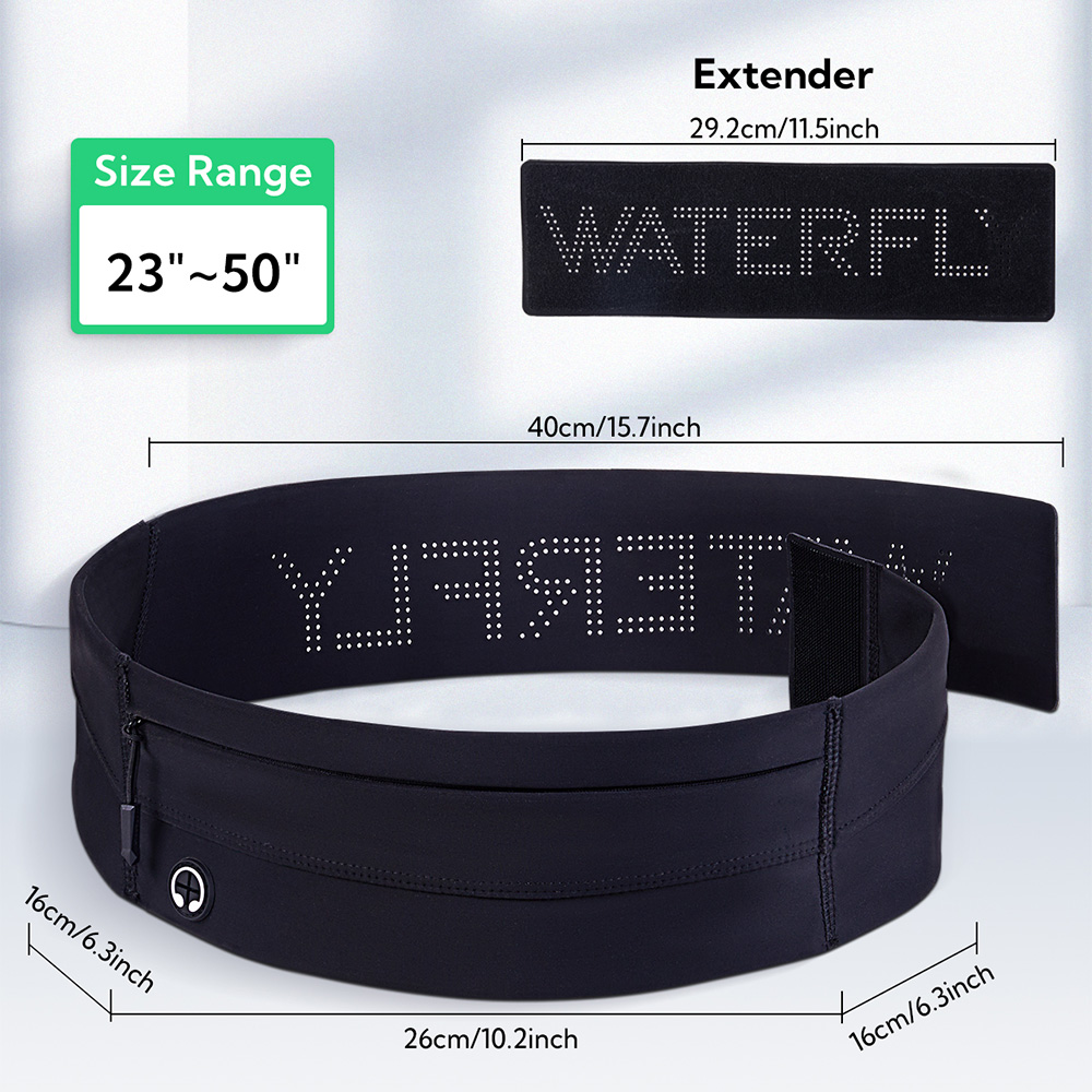 WATERFLY Running Belt Fanny Pa - đánh giá và giá Belt Mens Fashion