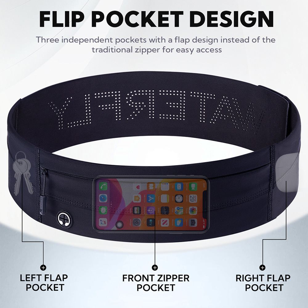 WATERFLY Running Belt Fanny Pa - đánh giá và giá Belt Mens Fashion