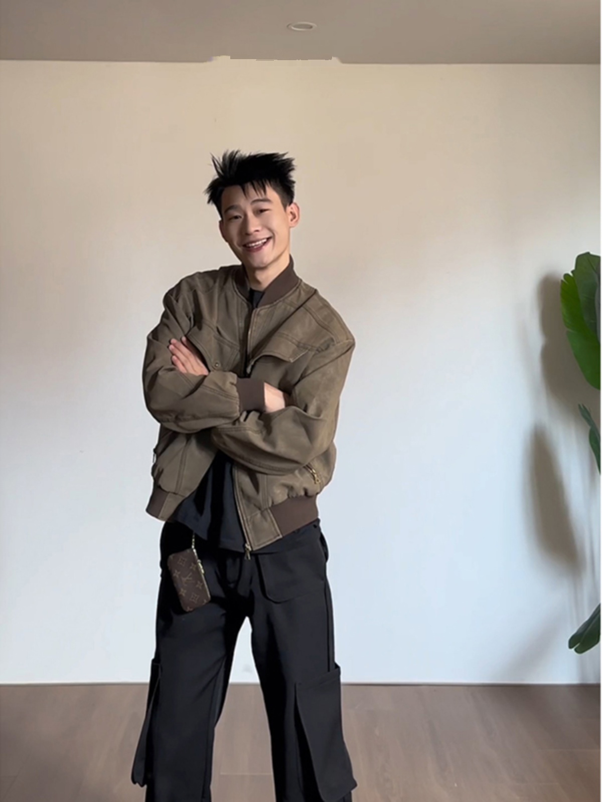 Vintage Brown Short Baseball J - đánh giá và giá Harrington Jacket