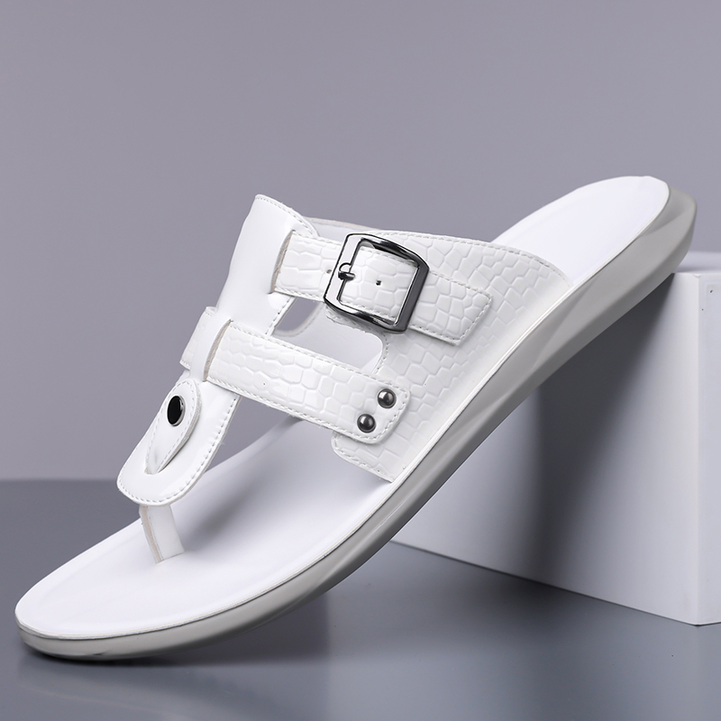 Summer New Men Flip Flops with - đánh giá và giá Belt Mens Fashion