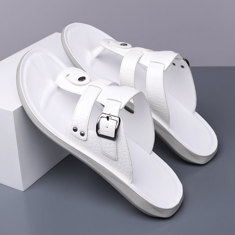 Summer New Men Flip Flops with - đánh giá và giá Belt Mens Fashion