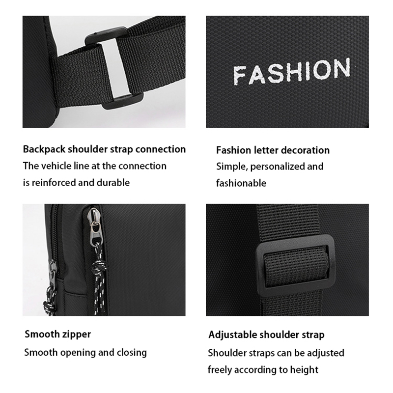 Men Oxford Chest Bags Casual M - đánh giá và giá Mens Fashion Blog