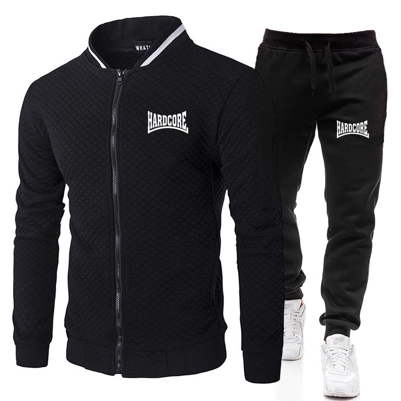 HARDCORE Spring and Autumn Men - đánh giá và giá Men'S Fashion Zipper Jacket