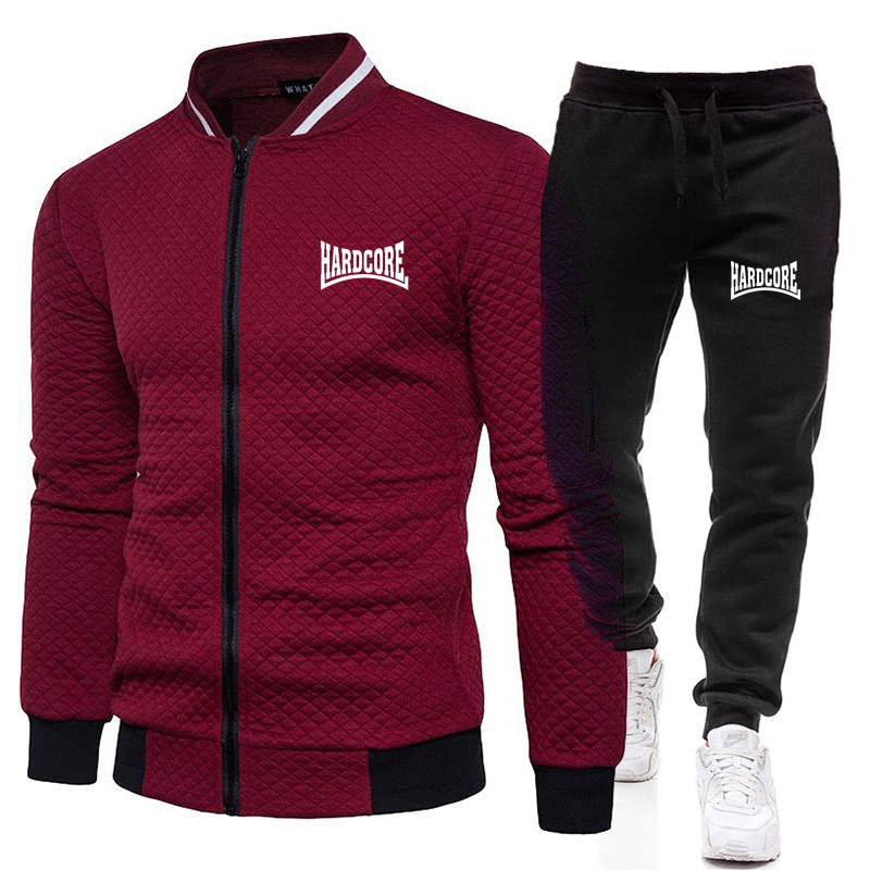 HARDCORE Spring and Autumn Men - đánh giá và giá Men'S Fashion Zipper Jacket