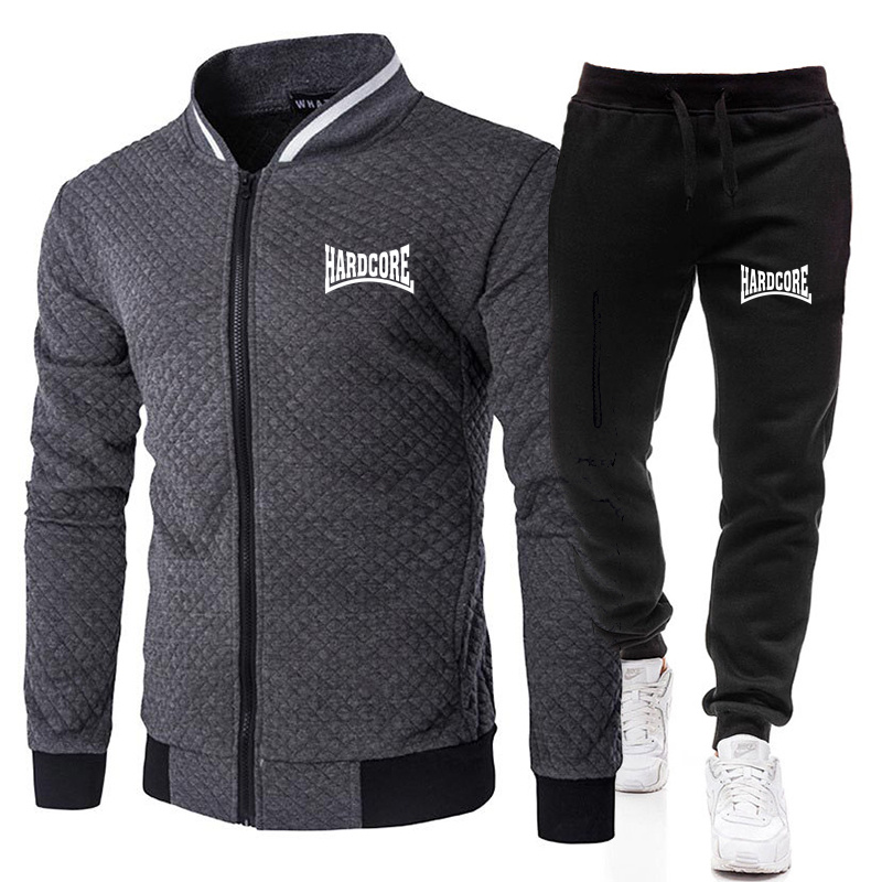 HARDCORE Spring and Autumn Men - đánh giá và giá Men'S Fashion Zipper Jacket