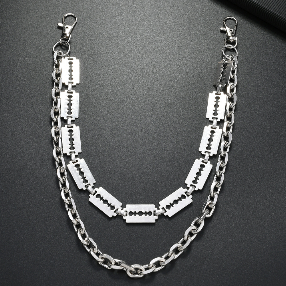 Punk Metal Chain Keychains for - đánh giá và giá Men Fashion Key