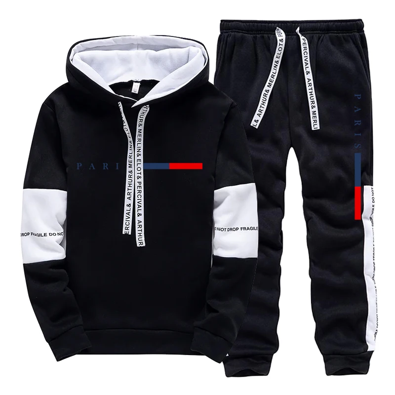 Men's Set/Hoodie/Pants Paris F - đánh giá và giá Paris Men'S Fashion