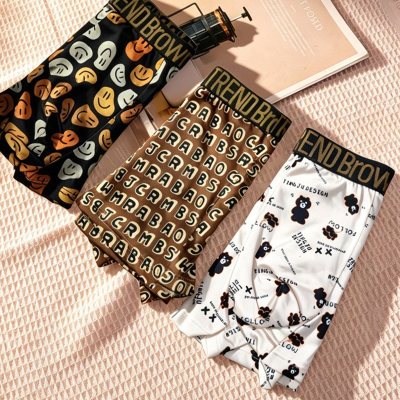 4PCS! Men's Underwear! Printed - đánh giá và giá Men'S Fashion Lk