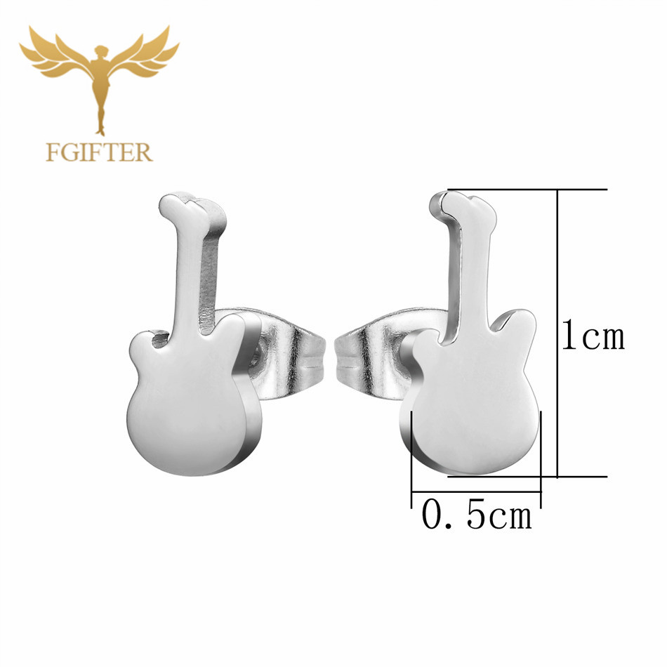 12 Pairs Music Guitar Earrings - đánh giá và giá Mens Fashion Store