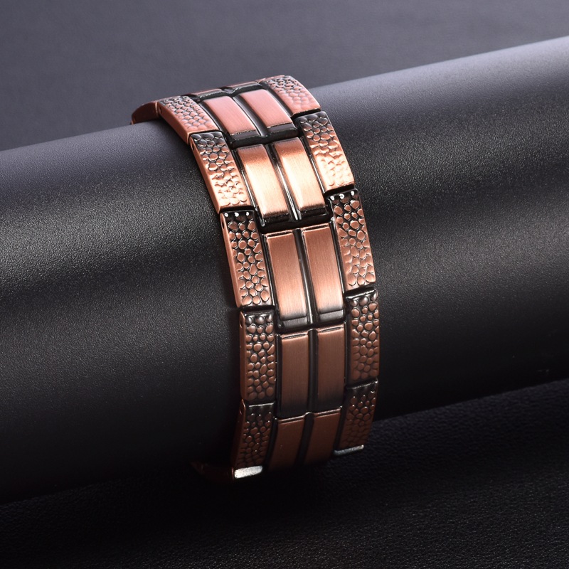 Men's premium copper bracelet, - đánh giá và giá Men'S Fashion Lk