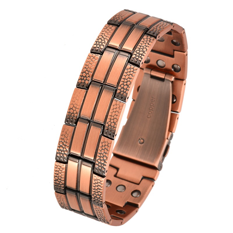 Men's premium copper bracelet, - đánh giá và giá Men'S Fashion Lk