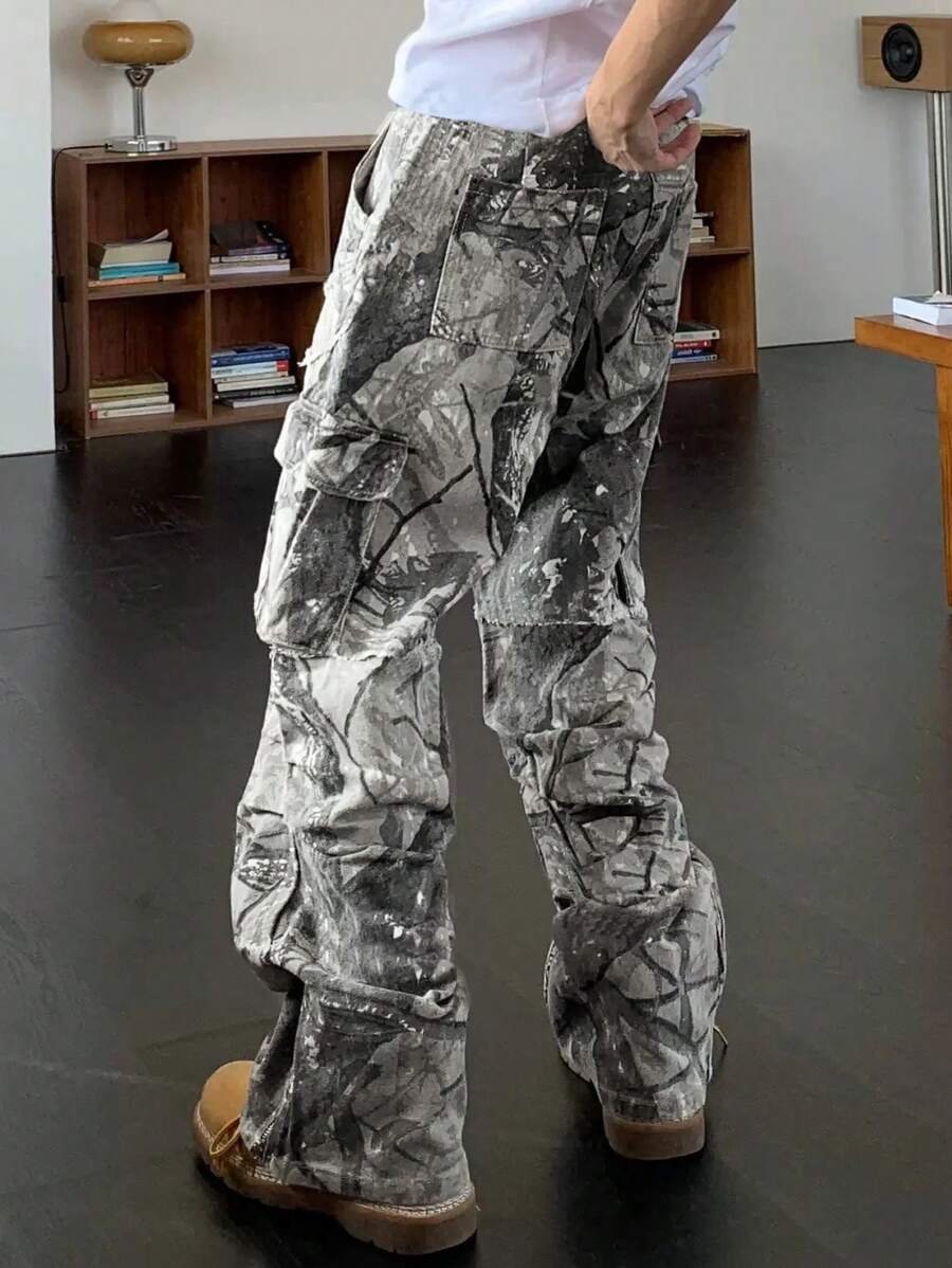 Men's Fashion Cargo Pants With - đánh giá và giá Men'S Fashion Trousers
